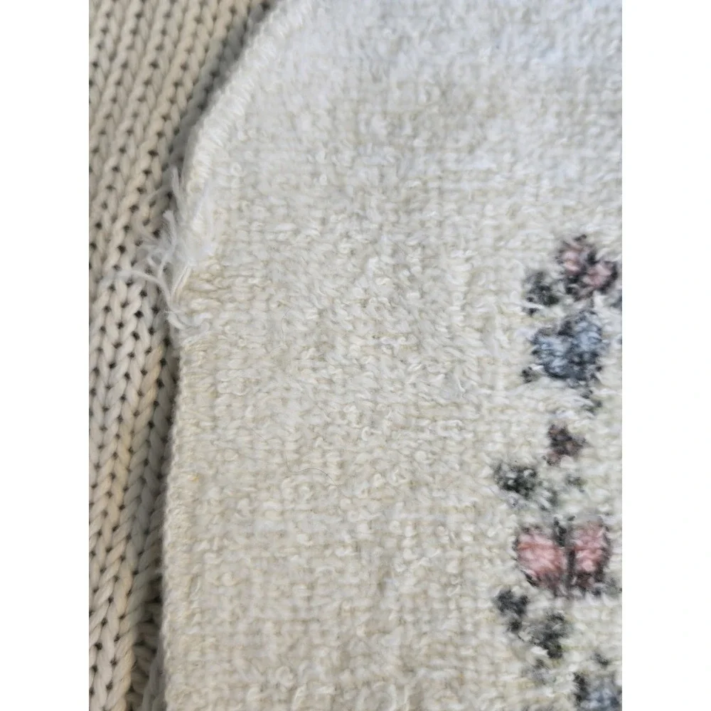 Vintage Precious Moments Terry Cloth Washcloth Bath‎ Towel USA Leshner Mills 12